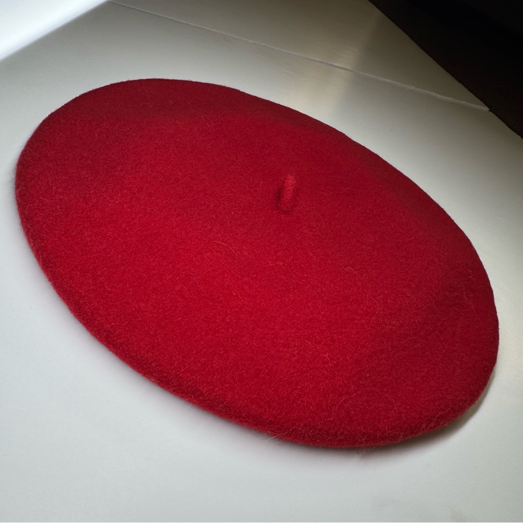 2015 Re-Edition Gucci Felt Wool Beret